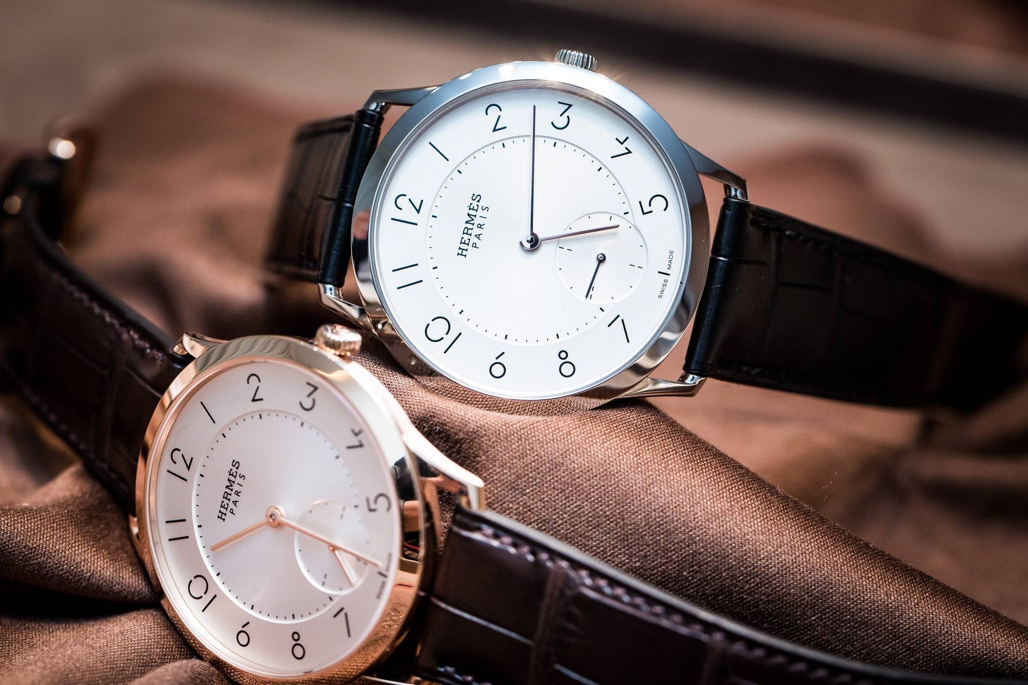 La Montre Hermès Goes Back To Basics With The Slim d’Hermès Watch