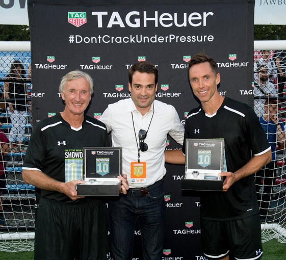 TAG Heuer Participates In The Steve Nash Foundation Showdown In NYC