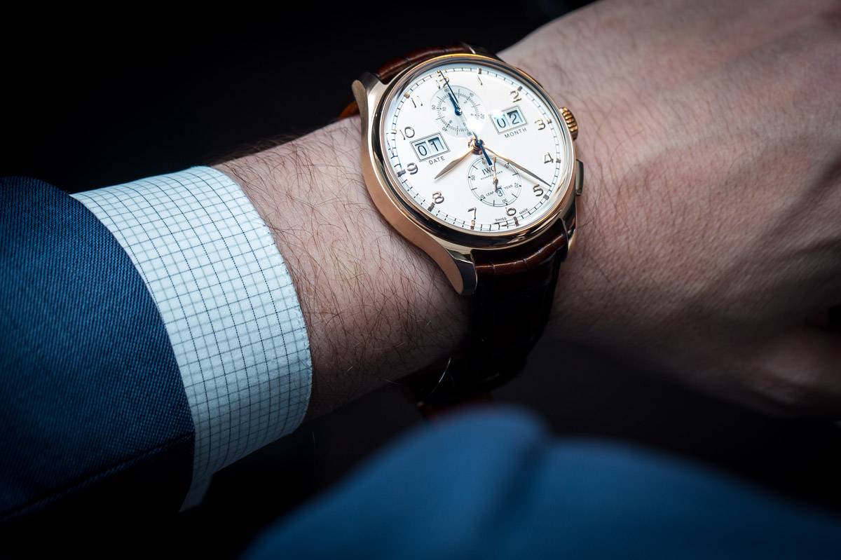 Hands On The IWC Portugieser Perpetual Calendar Digital Date-Month Edition 75th Anniversary