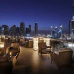 The Address Downtown Dubai Hotel Cigar Lounge Terrace