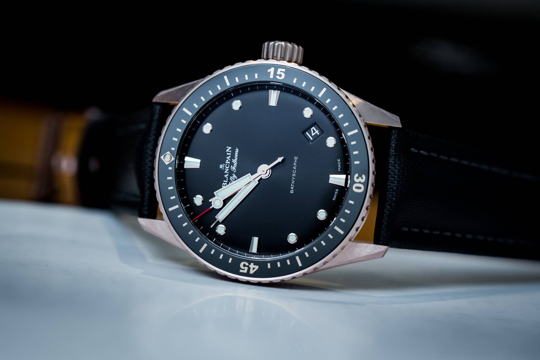 The Latest Blancpain Fifty Fathoms Bathyscaphe Automatic Arrives In London