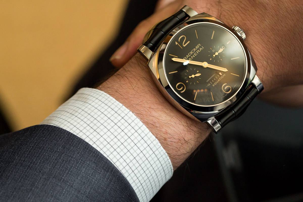 Hands On The Panerai Radiomir 1940 Equation of Time 8 Days Acciaio (48mm)