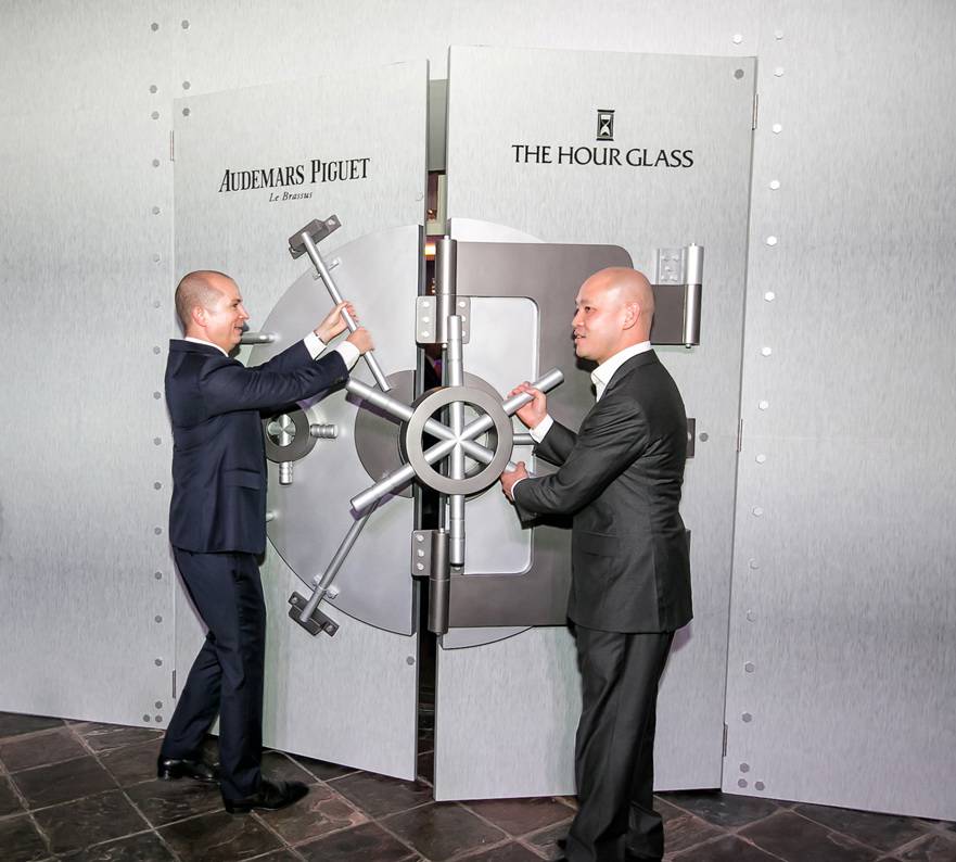 Launch Of The Audemars Piguet Royal Oak Extra-Thin The Hour Glass Limited Edition Watch in Singapore