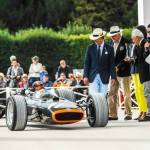 Richard Mille Chantilly Arts and Elegance - Richard Mille at the wheel of his 1967 BRM P 115 H16 lightweight chassis 01