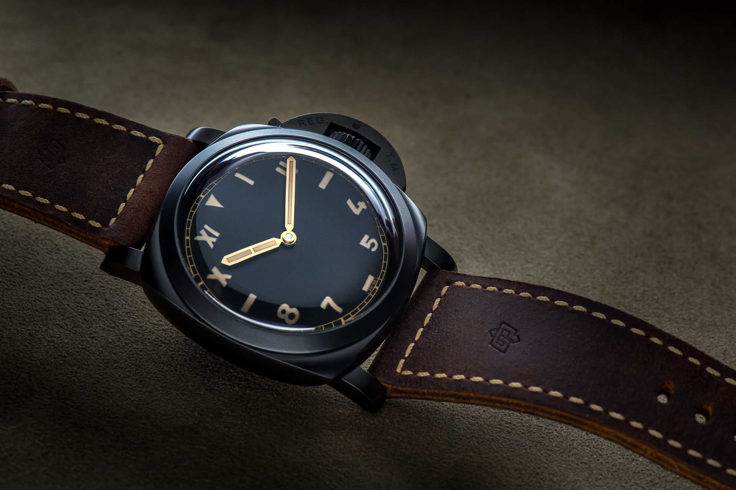 Introducing The Panerai Luminor 1950 3 Days Titanio DLC 47MM (Live Pictures From Watches & Wonders 2015)