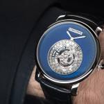Cartier Rotonde de Cartier Astrocalendaire, Tourbillon complication, perpetual calendar with circular display Calibre 9459 MC "Poinçon de genève" certified watch wrist