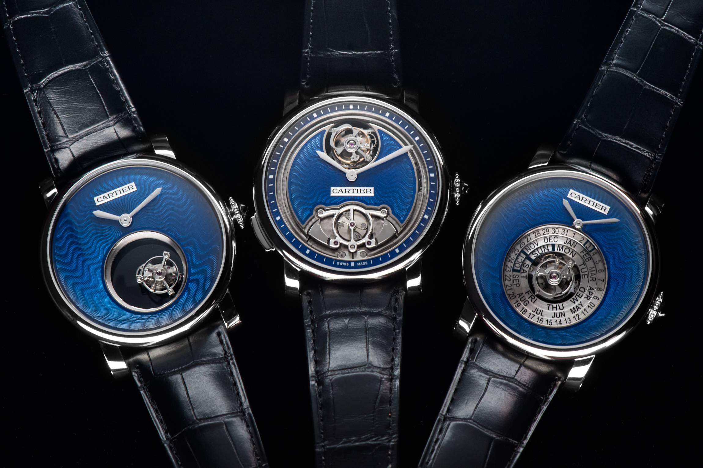 The Ultimate Christmas Present For Millionaires: The Rotonde de Cartier “Fine Watchmaking” Trilogy by Cartier