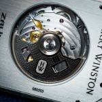Harry Winston Avenue Dual Time Automatic Watch Review Back Close Up