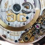 Glashutte Original PanoMaticLunar watch in rose gold 2015 back closeup