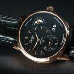Glashutte Original PanoMaticLunar watch in rose gold 2015 front