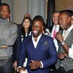 BEVERLY HILLS, CA - DECEMBER 09: (L-R) Rapper Pras Michel, actor Kevin Hart and actor Don Cheadle attend Audemars Piguet Celebrates the opening of Audemars Piguet Rodeo Drive at Audemars Piguet on December 9, 2015 in Beverly Hills, California. (Photo by Donato Sardella/Getty Images for Audemars Piguet)