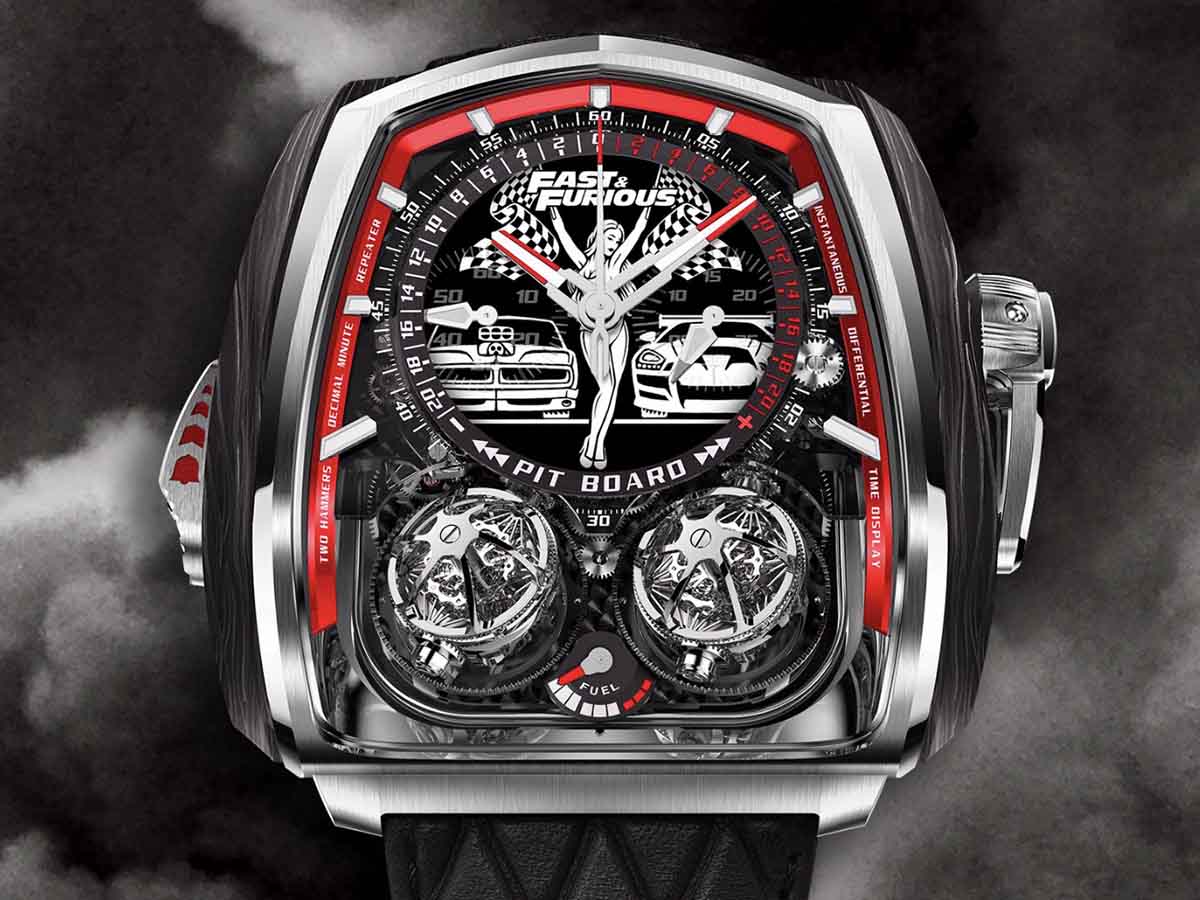 Jacob & Co.’s Limited-Edition ‘Fast & Furious’ Timepiece Is Indeed Designed For Speed