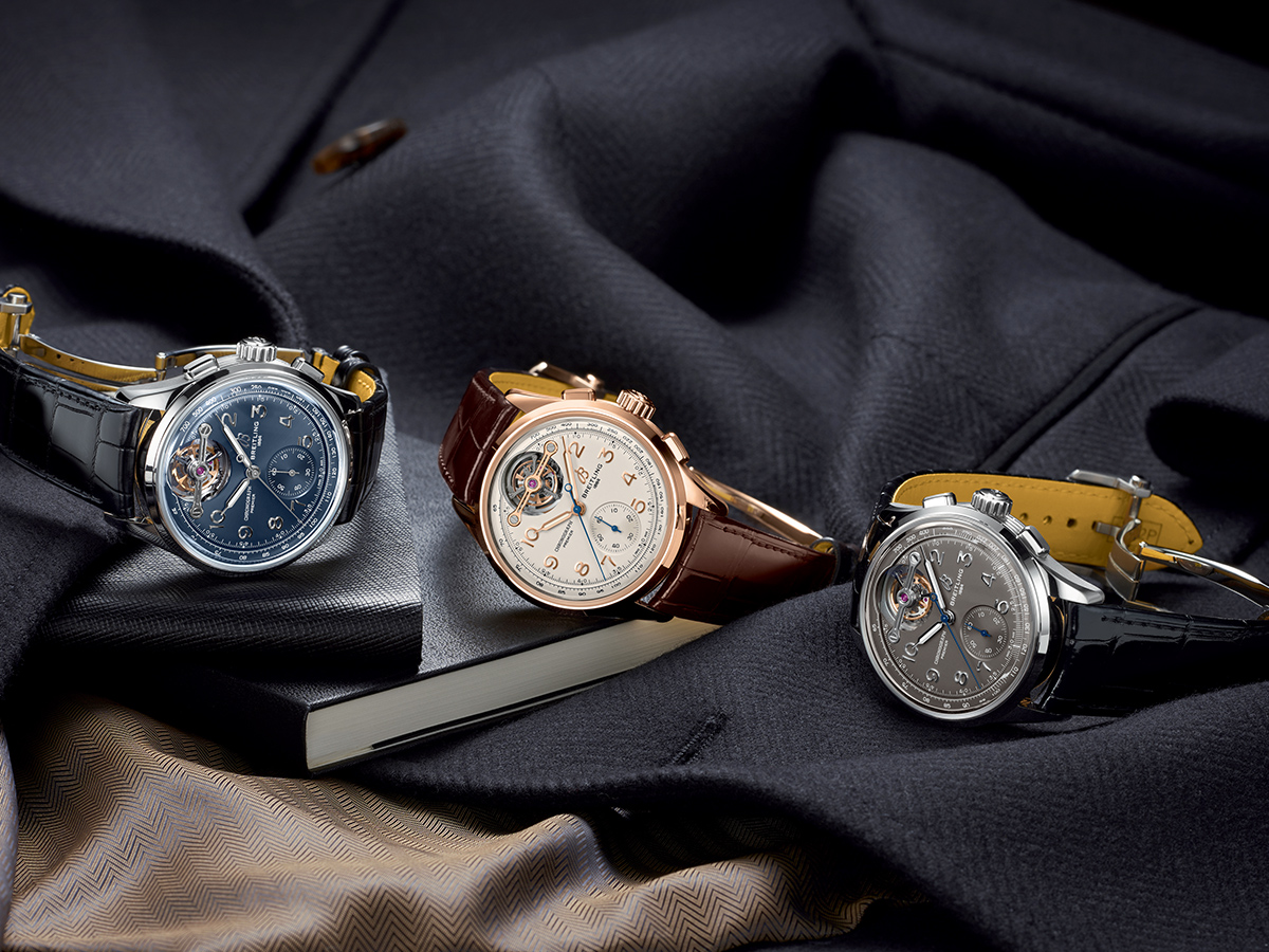 Breitling Revisits Its History With The Launch Of Three New Tourbillon Chronographs 