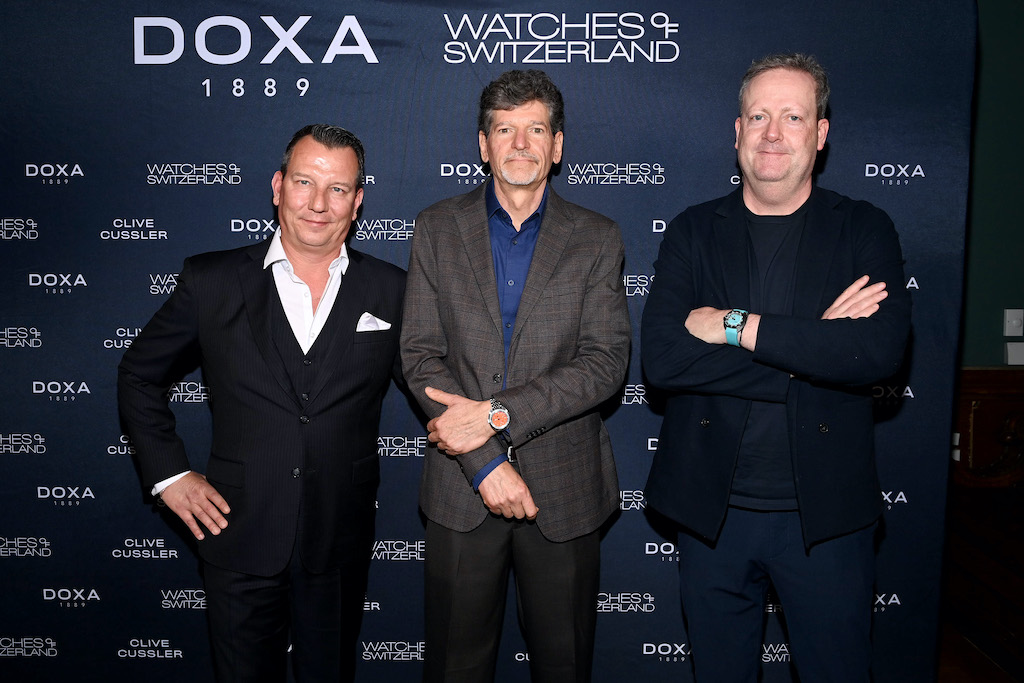 DOXA and Watches of Switzerland Celebrate New Timepiece Honoring Clive Cussler