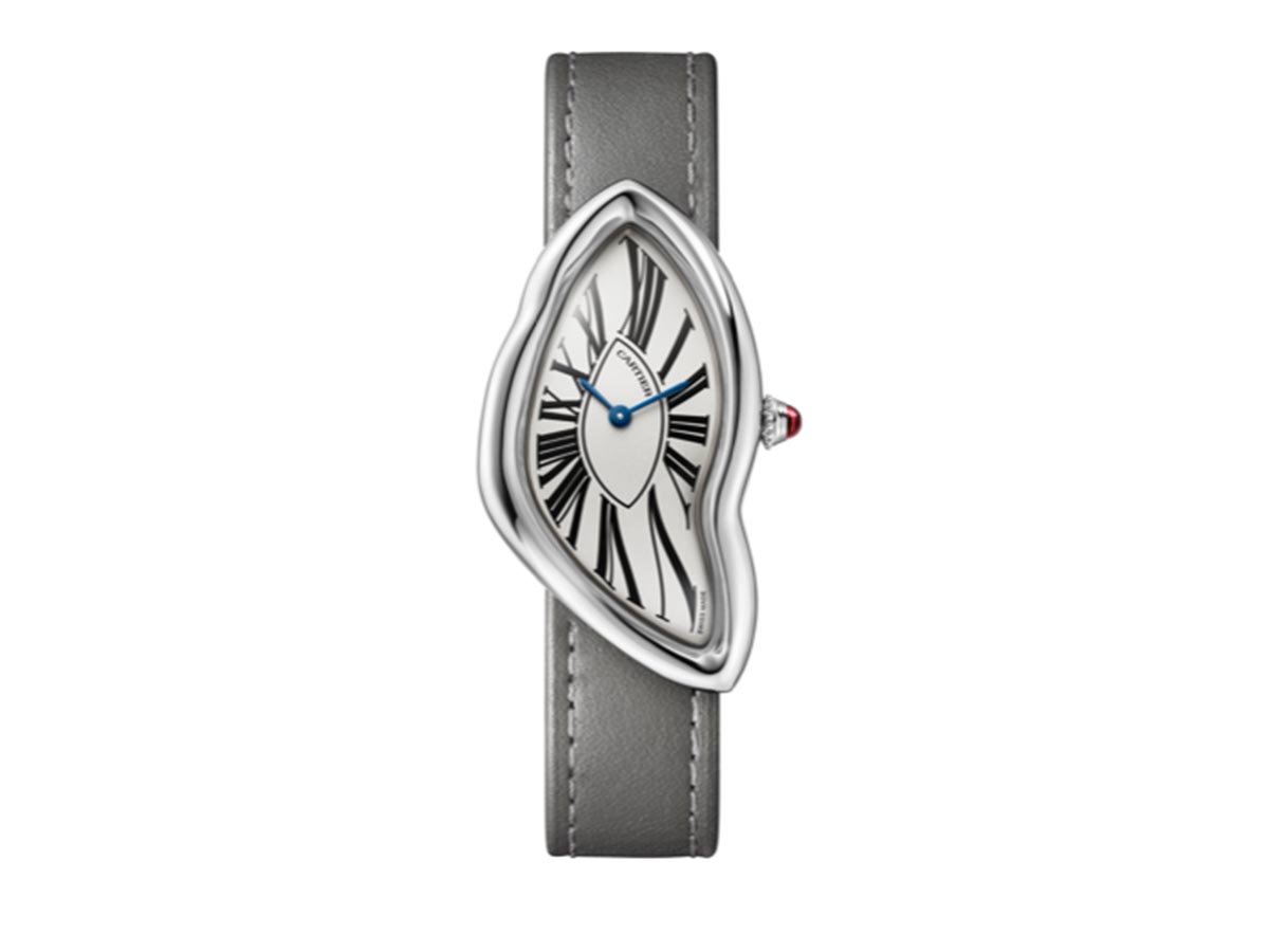 Watch Of The Week: The New Platinum Cartier Crash, Exclusive To The Cartier London Boutique