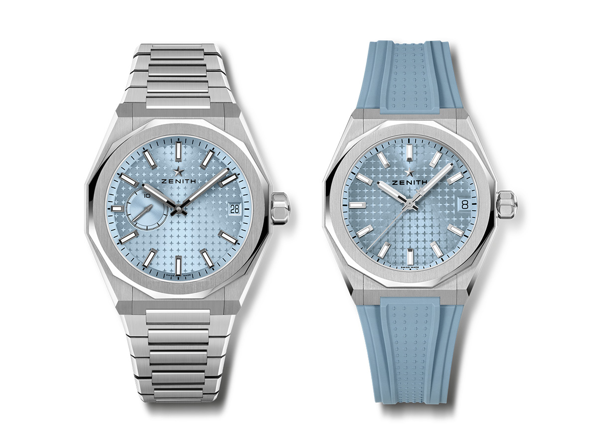 Cool as Ice: Zenith Launches a Trio of DEFY Skyline Boutique Edition with Ice Blue Dials