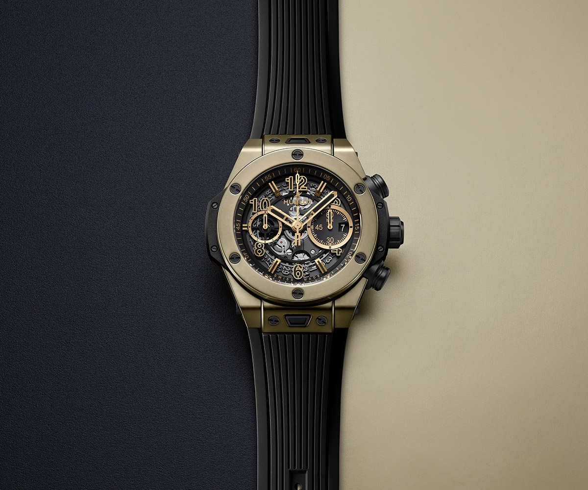 Hublot Goes For The Gold With The New Big Bang Unico Full Magic Gold