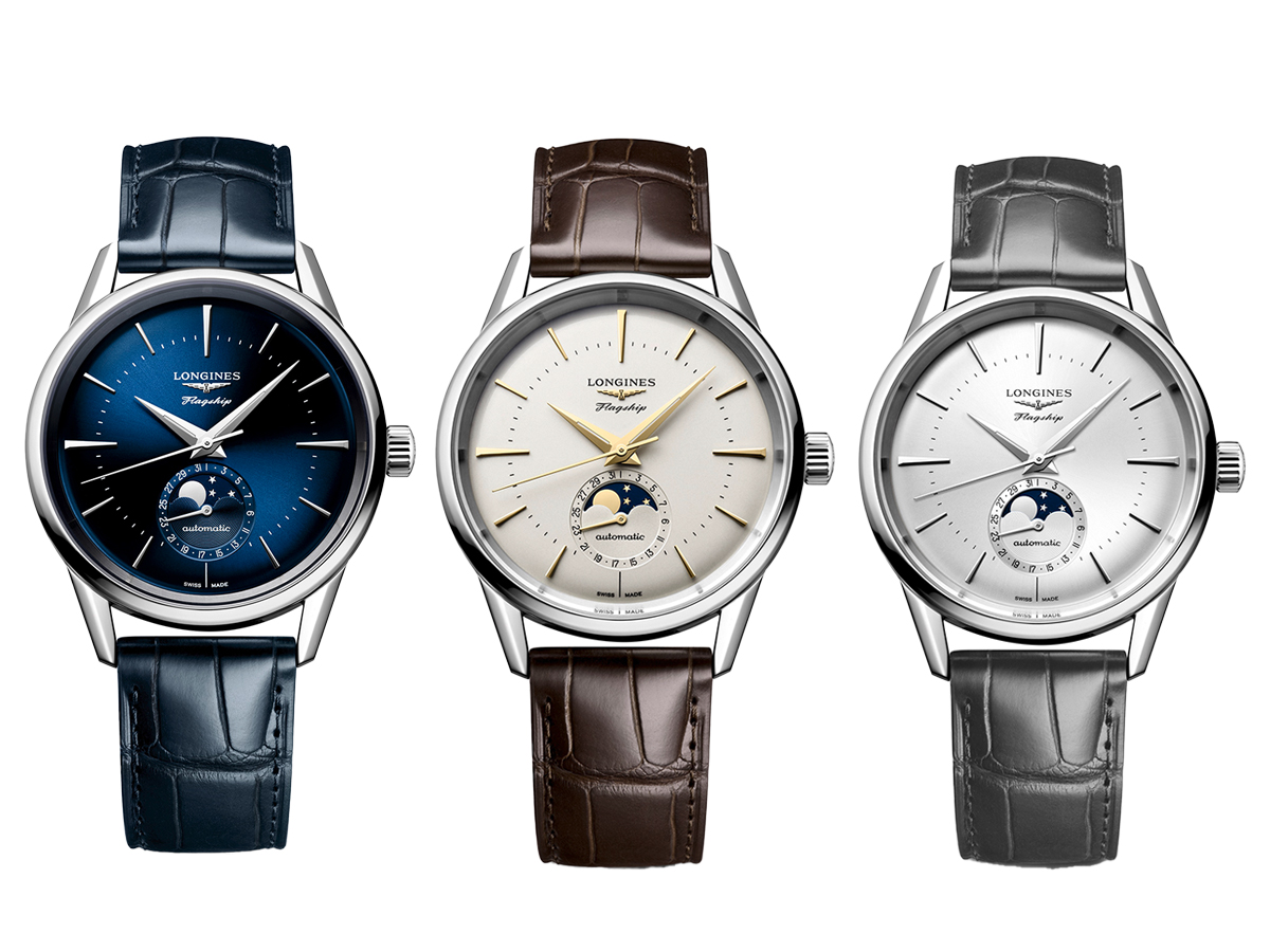 Haute News: Longines Unveils New Moon-Phase Models in Flagship Heritage Collection