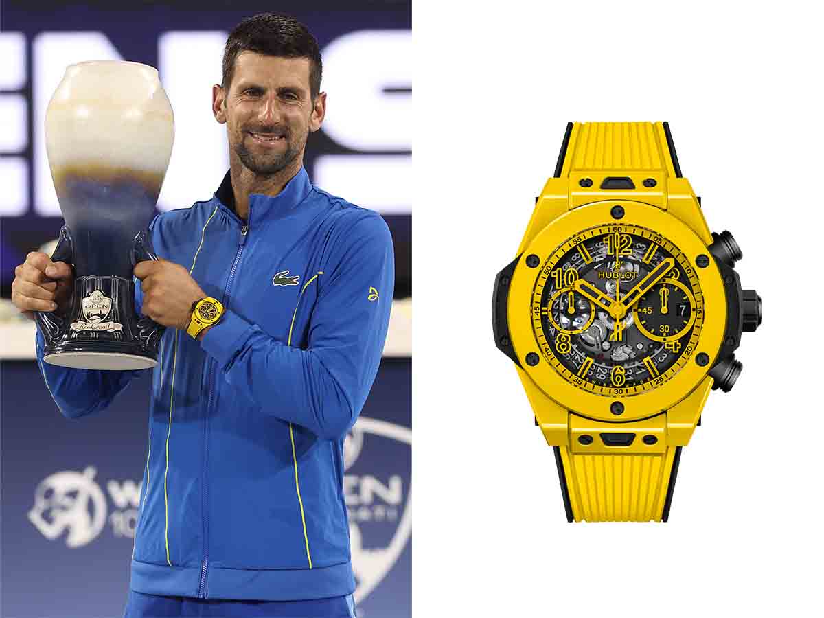 A Look At Novak Djokovic’s Wrist Game During The 2023 Tennis Season