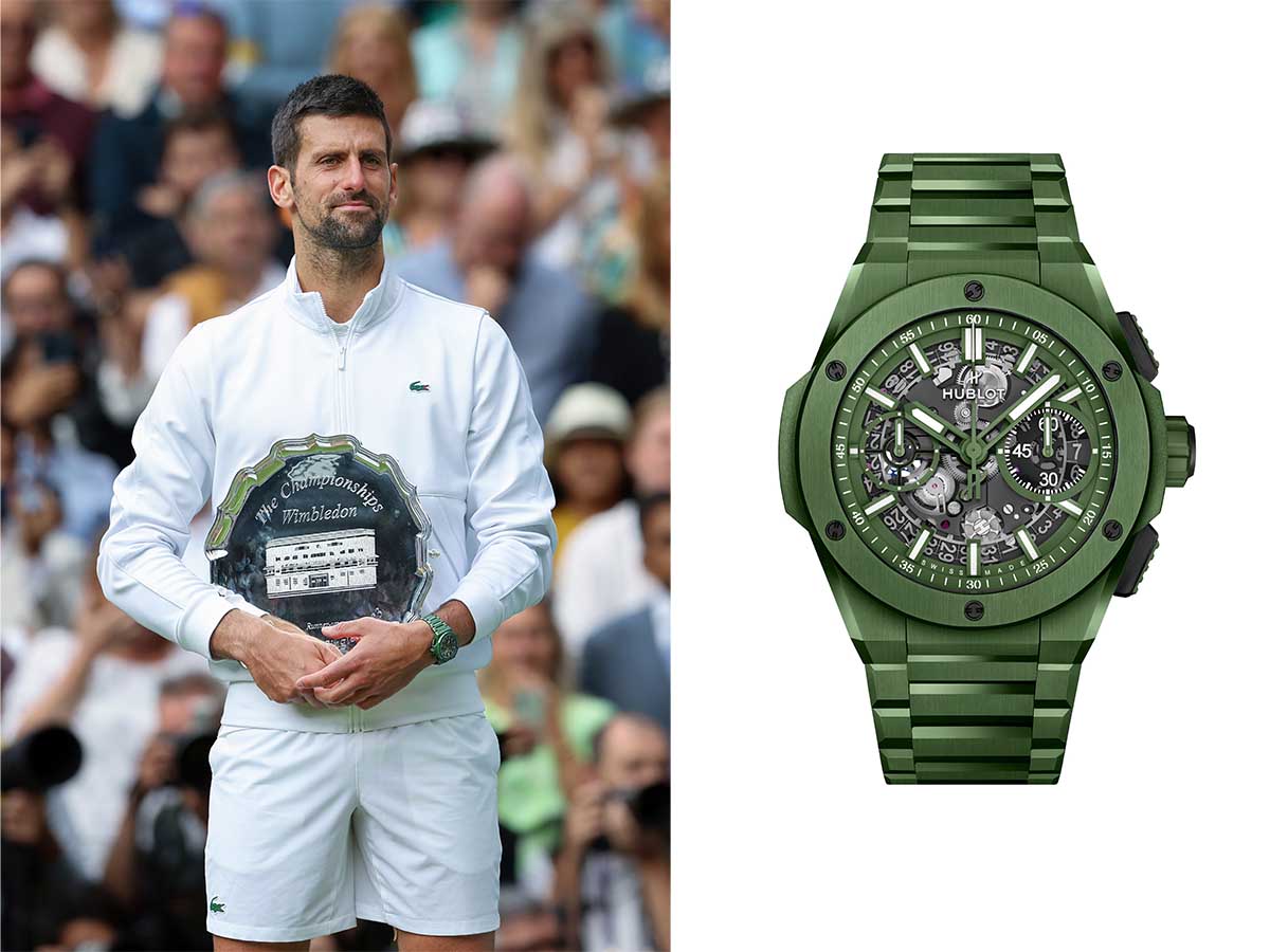 A Look At Novak Djokovic's Wrist Game During The 2023 Tennis Season
