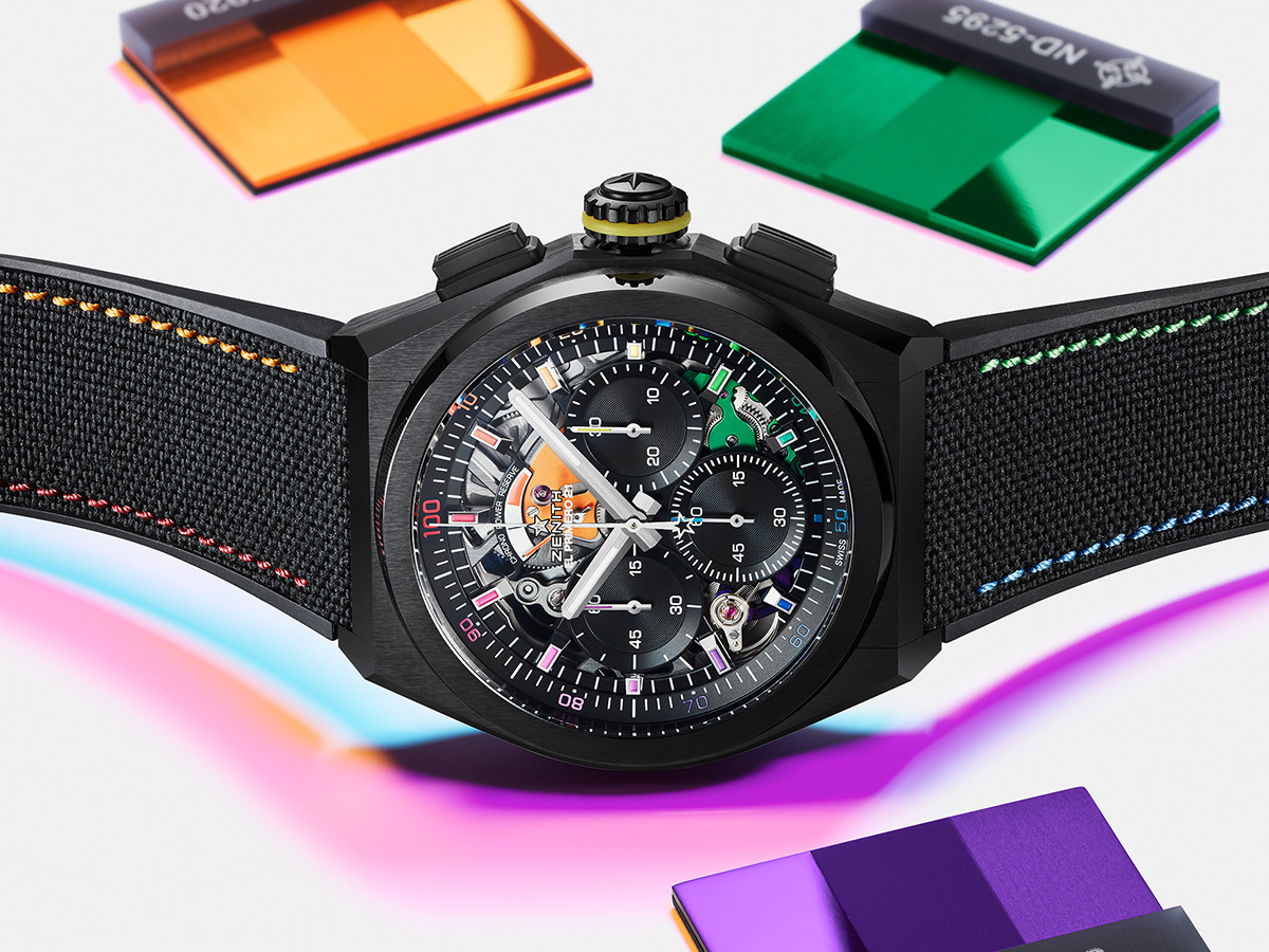 Zenith Introduces Two DEFY 21 Chroma II Limited Editions, Opening The Door To A Technicolor World