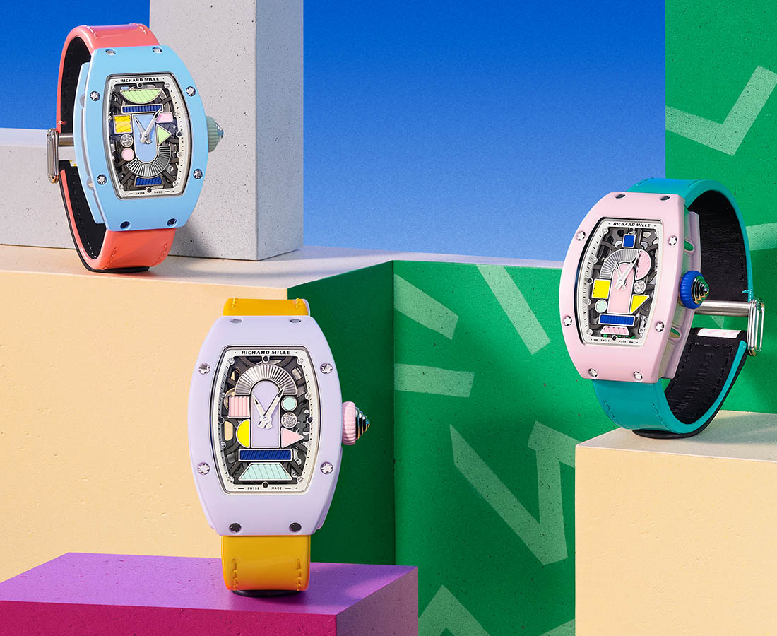 Richard Mille Declares Summer Is Not Over With Three New RM 07-01 Colored Ceramics