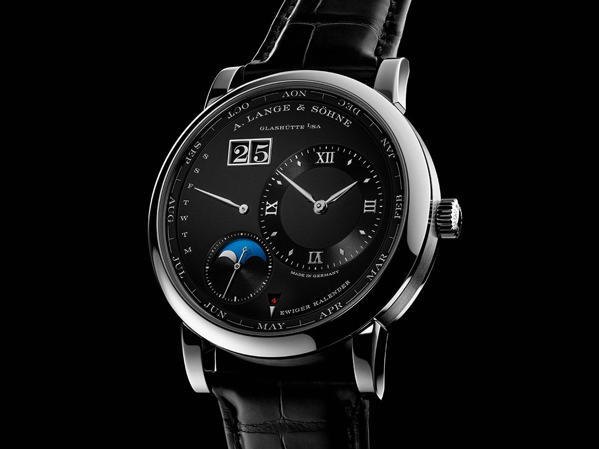A. Lange & Söhne Just Introduced A New Lange 1 Perpetual Calendar With A Dynamic Black Dial