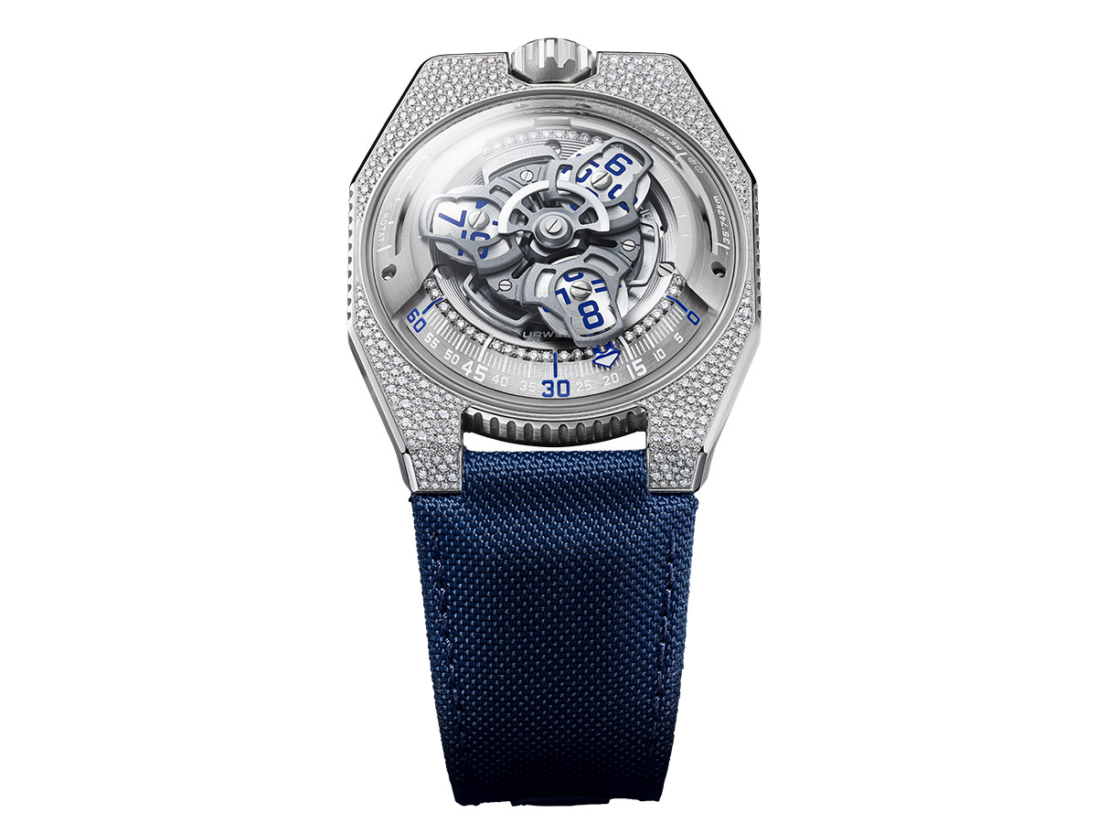 Introducing the UR-100V Stardust: A Celestial Timepiece Set With 400 Diamonds