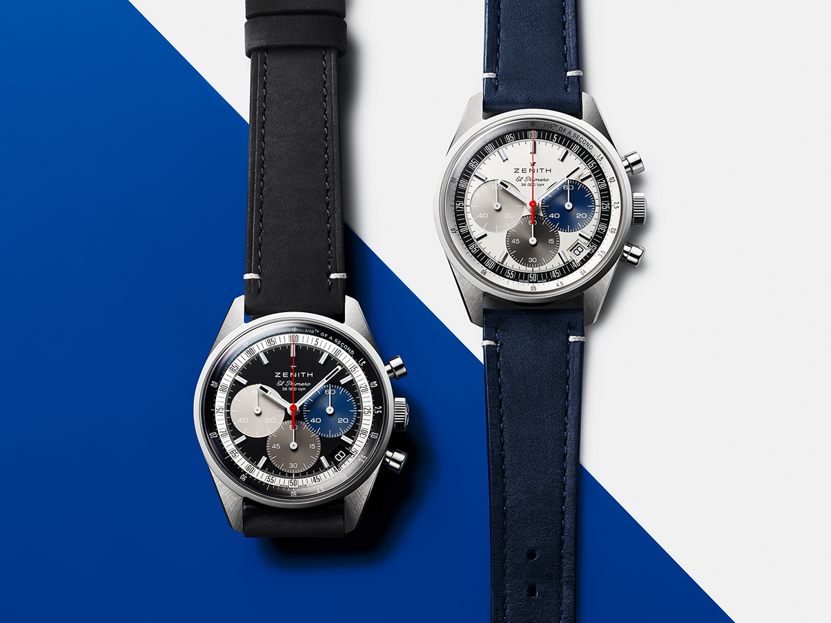 The Zenith Chronomaster Original is Released With a Black Tricolor Dial For The First Time Ever