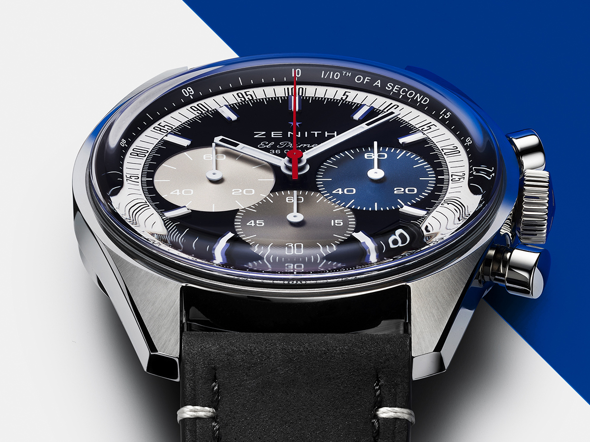 The Zenith Chronomaster Original is Released With a Black Tricolor Dial For The First Time Ever