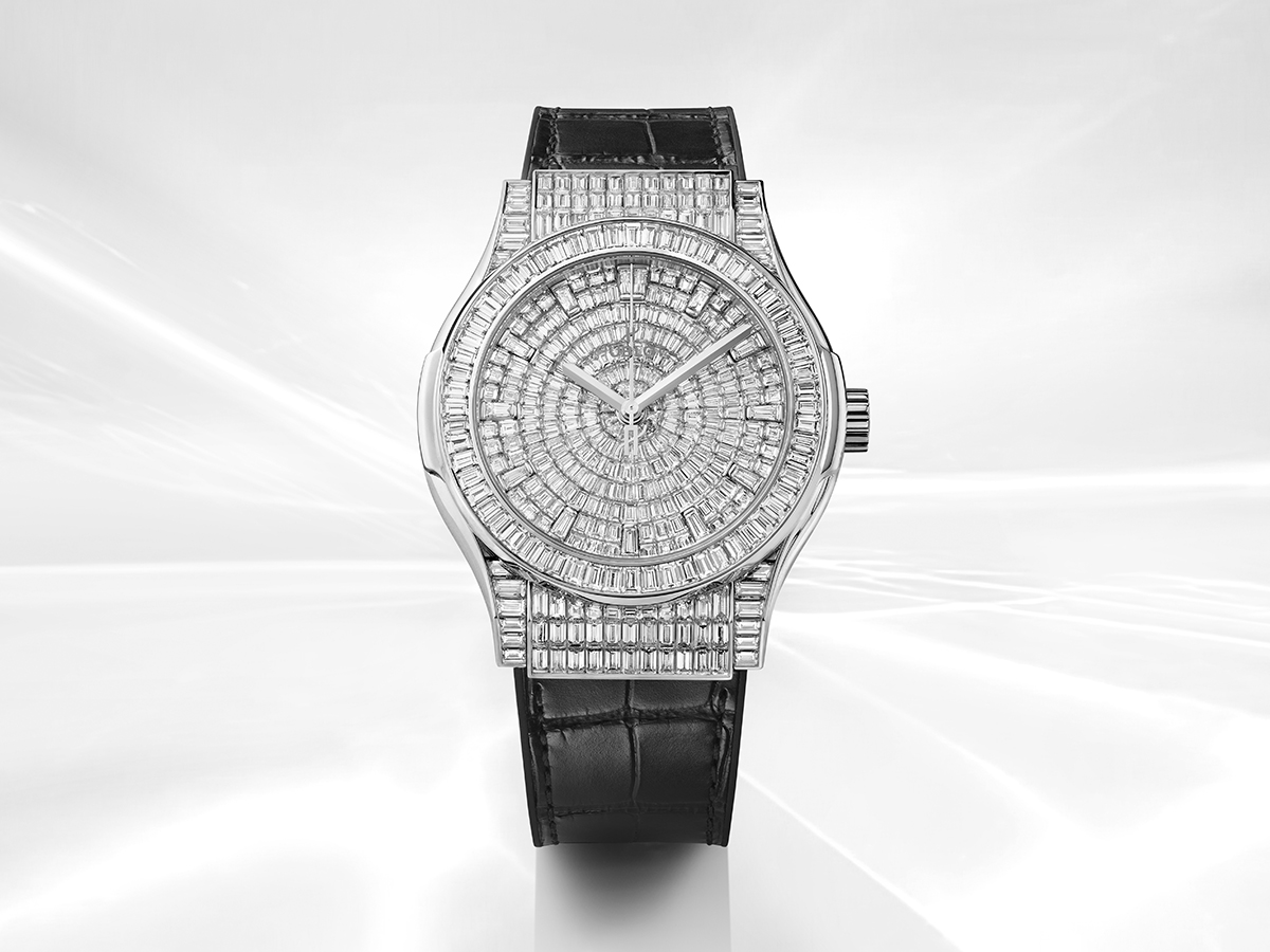 Watch of the Week: The Sparkling New Hublot Classic Fusion High Jewelry 2023 With Over 400 Diamonds