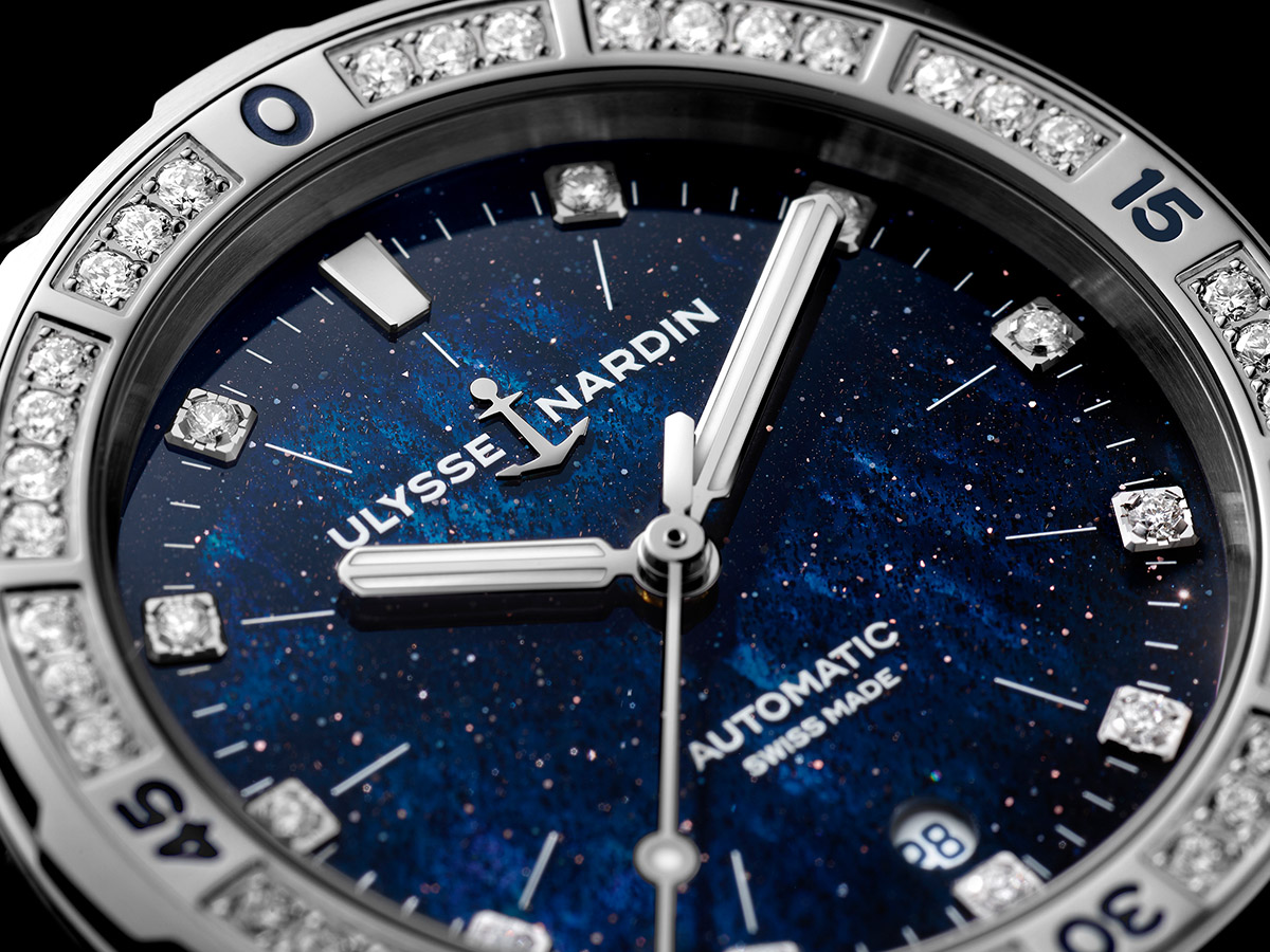Ulysse Nardin Drops Two New Watch Marvels: The Diver Starry Night & Marine Torpilleur Moonphase Aventurine