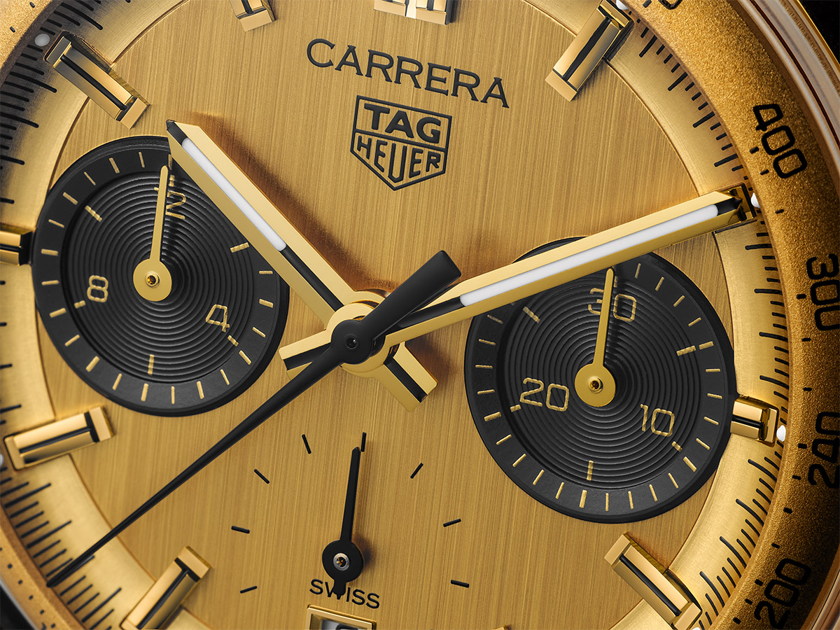 TAG Heuer Goes For The Gold With Its New Carrera Chronograph