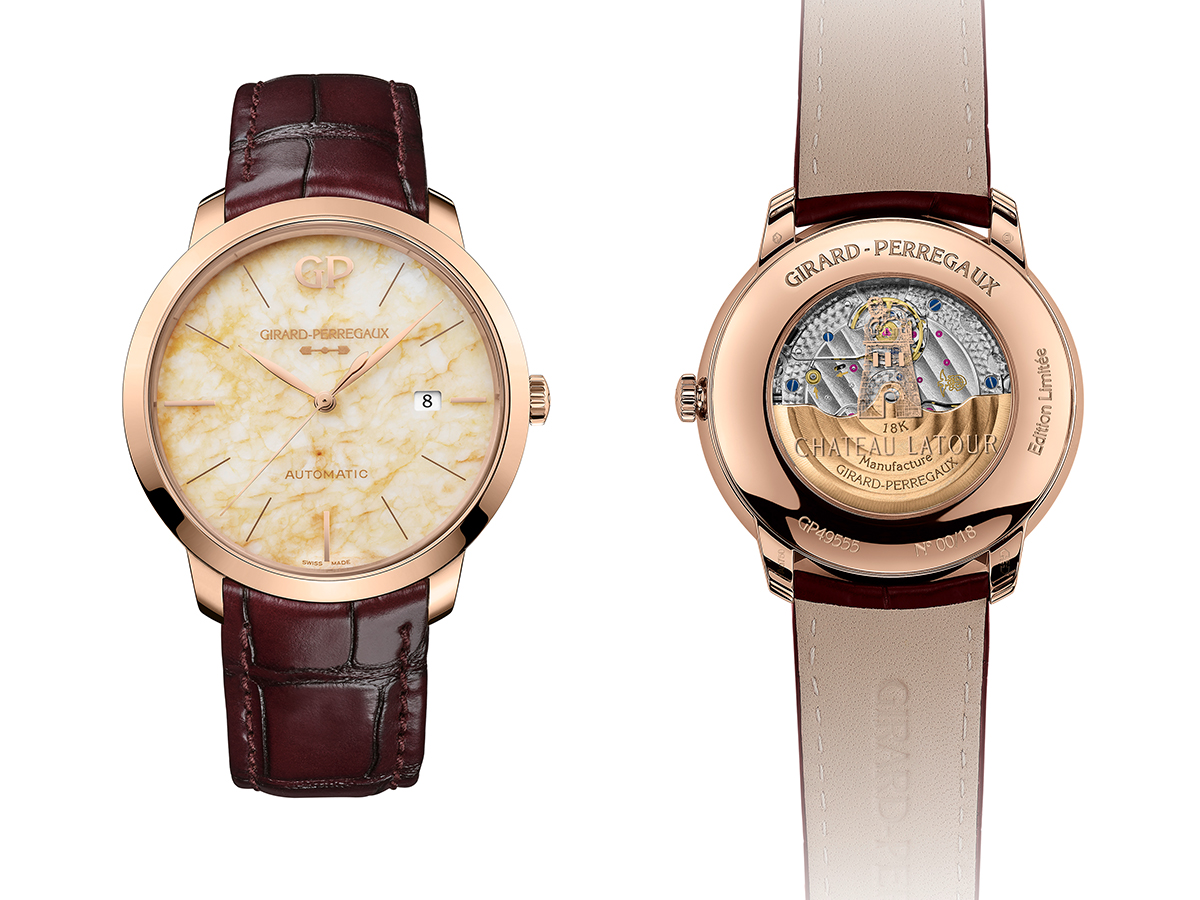 Girard-Perregaux Just Released A Limited-Edition Timepiece In Collaboration With Winery Château Latour