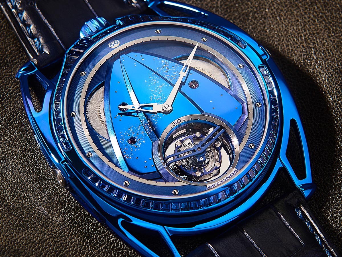 De Bethune Unveils the DB28XP Kind of Blue Tourbillon Sapphire — Making A Strong Case For The Blue Hue