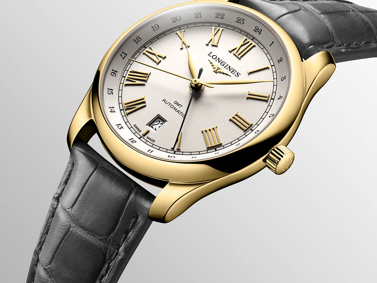 Longines Goes For The Gold With New Master Collection GMT Timepieces