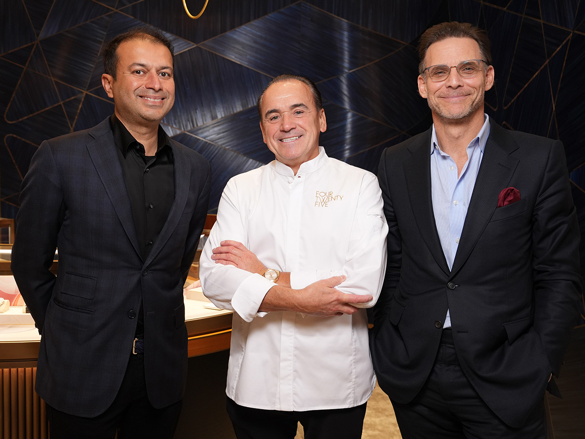 Legendary Chef Jean-Georges Celebrates A New Chapter With The Opening Of Four Twenty Five With Vacheron Constantin