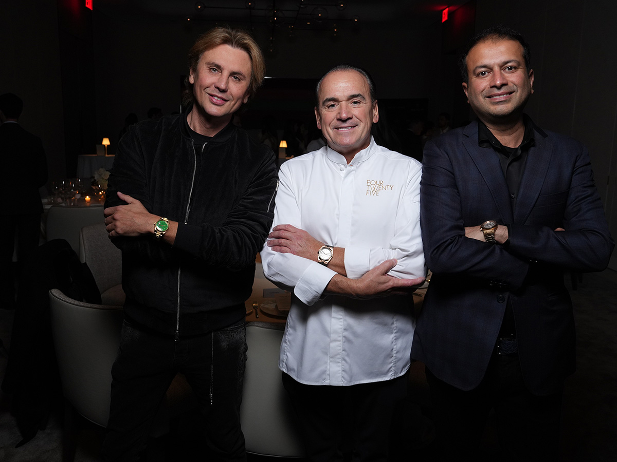 Legendary Chef Jean-Georges Celebrates A New Chapter With The Opening Of Four Twenty Five With Vacheron Constantin