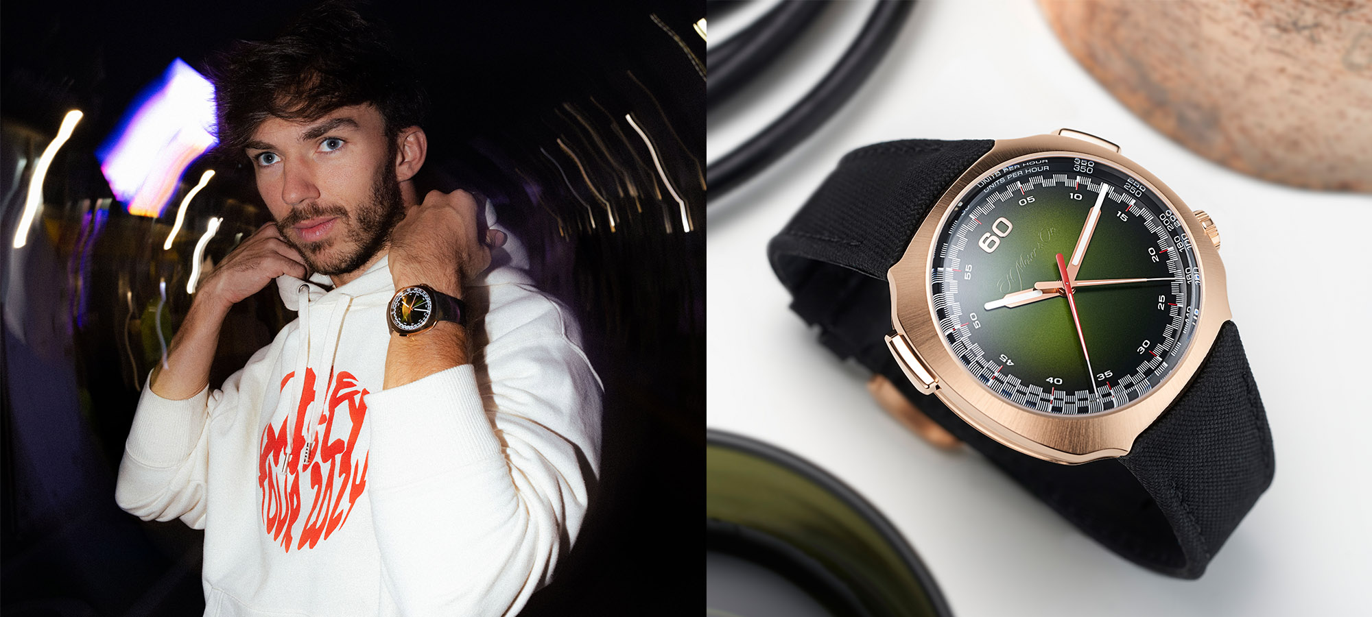 H.Moser & Cie. Enters Into The F1 Realm With Pierre Gasly