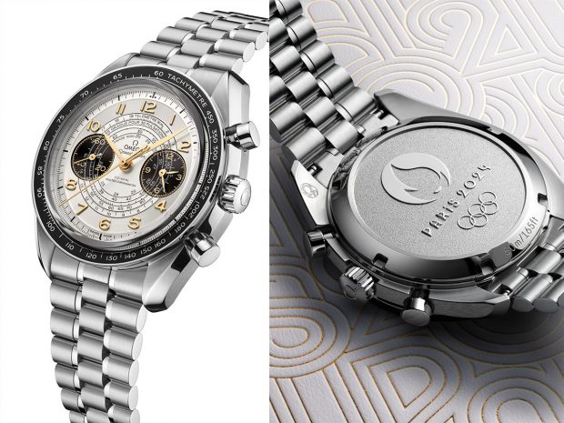 OMEGA Introduces the Speedmaster Chronoscope for Paris 2024 Olympics Countdown