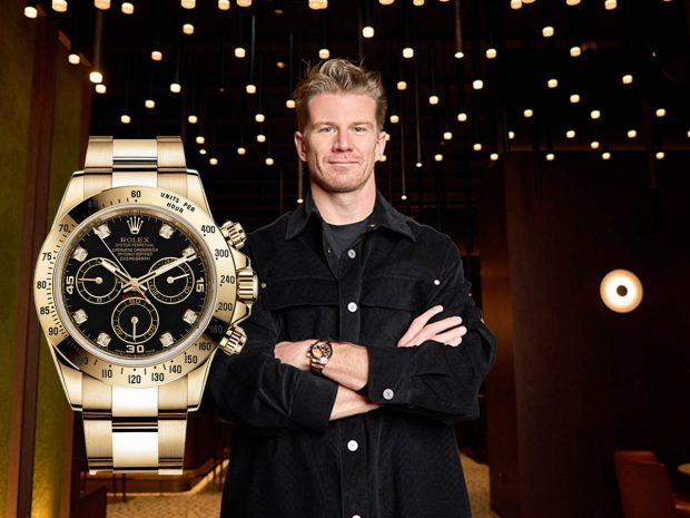 F1 Driver Nico Hulkenberg Sports Some Insane Rolex Daytonas