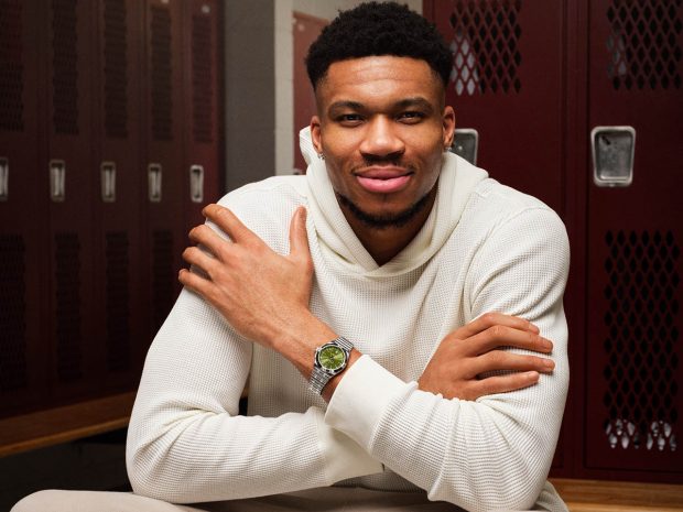 Breitling & Giannis Antetokounmpo Collaborate On Limited-Edition Chronomat Timepieces