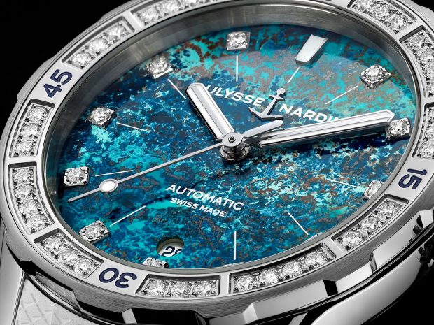 Ulysse Nardin Unveils Limited Edition Diver Atoll With A Diamond Bezel