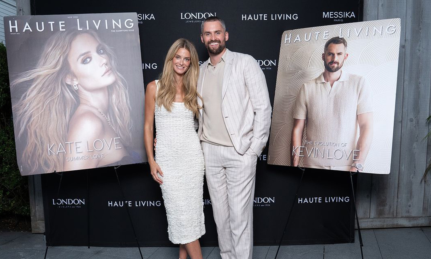 Haute Living Celebrates Kate & Kevin Love In The Hamptons With Messika And London Jewelers