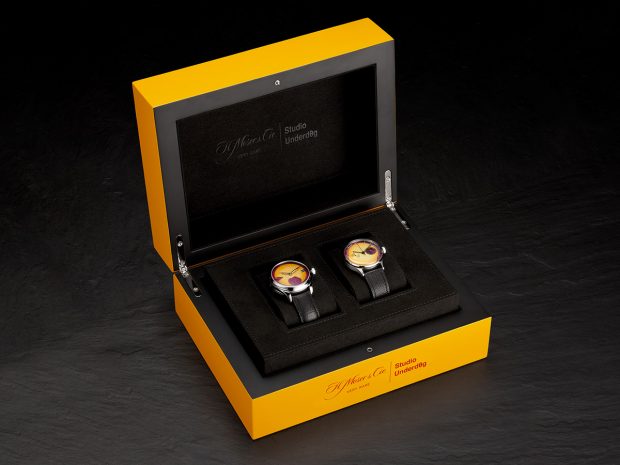 H. Moser & Cie. & Studio Underd0g Drop An Unconventional Collab: The Passion Fruit Timepieces