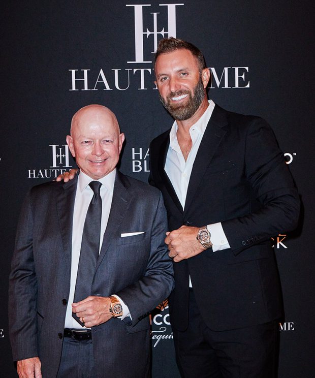 Haute Time Toasts To Golf Legend Dustin Johnson With Cincoro Tequila