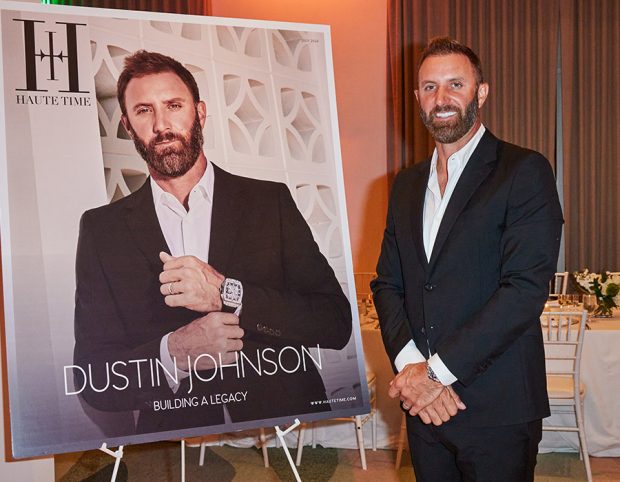 Haute Time Toasts To Golf Legend Dustin Johnson With Cincoro Tequila