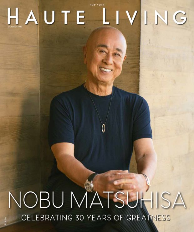 Chef Nobu Matsuhisa Is Celebrating 30 Years Of Greatness Rocking A Harry Winston Watch