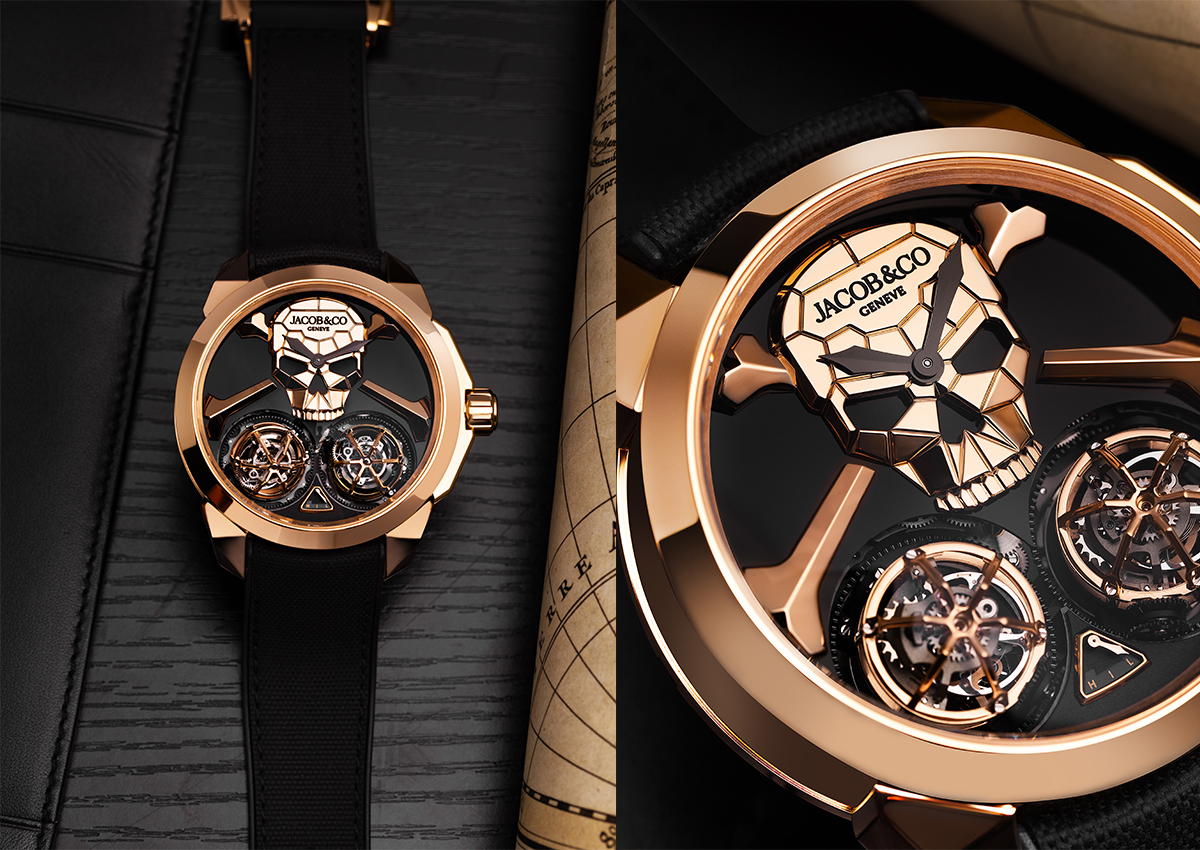 Jacob & Co. Presents A New Pièce Unique: Introducing The Skull Double Tourbillon