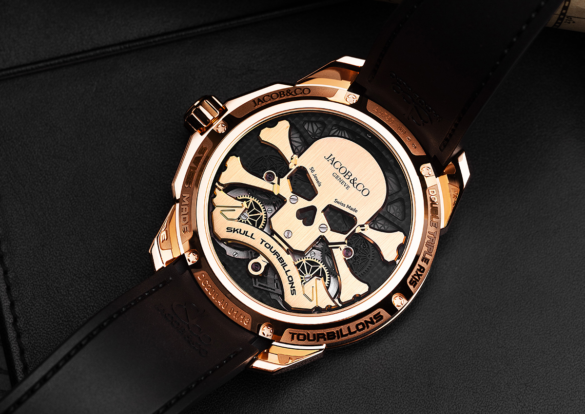 Jacob & Co. Presents A New Pièce Unique: Introducing The Skull Double Tourbillon